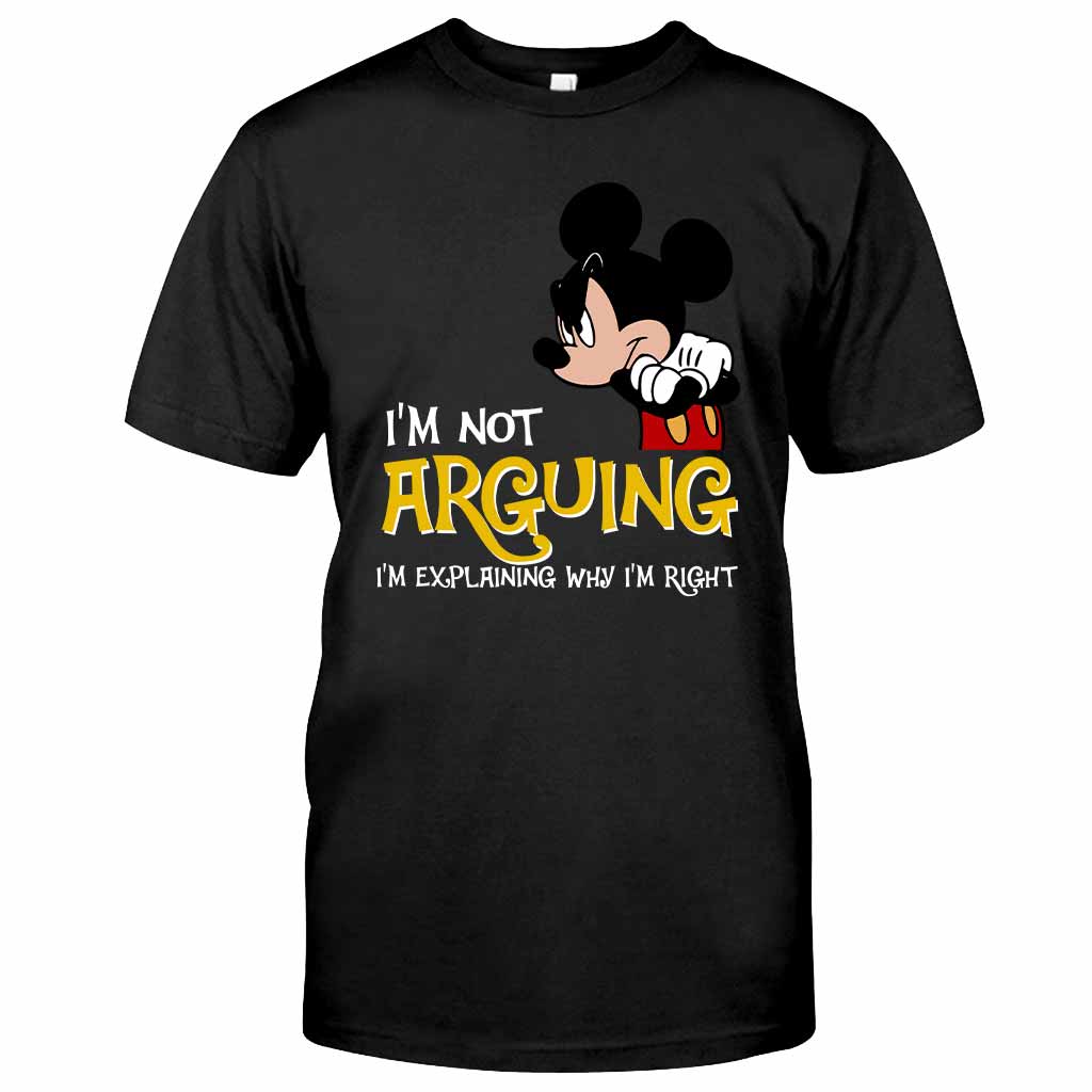 I'm Not Arguing - Mouse T-shirt and Hoodie 102021