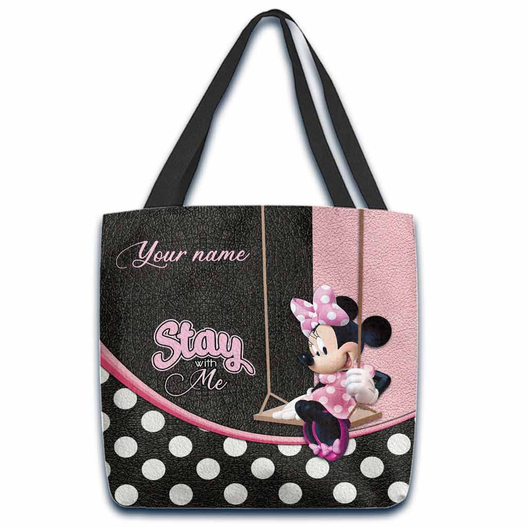 Stay With Me - Personalized Mouse Tote Bag