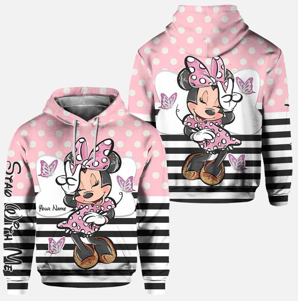 Stay With Me - Personalized Mouse Hoodie And Leggings