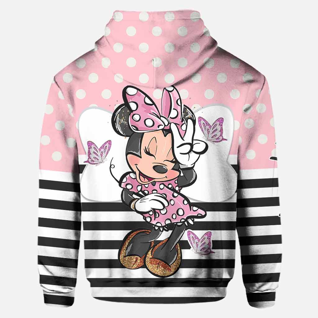 Stay With Me - Personalized Mouse Hoodie And Leggings