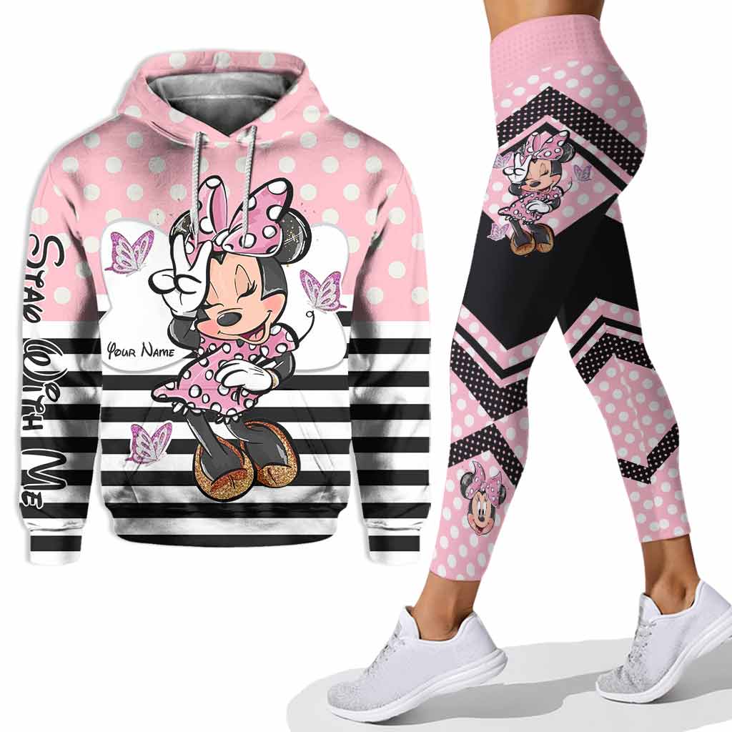 Stay With Me - Personalized Mouse Hoodie And Leggings