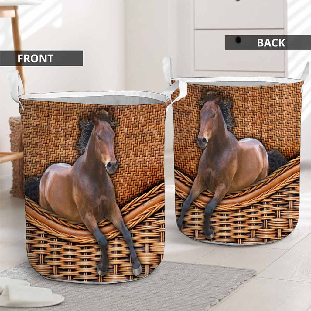 Love Horses Storage Basket 062021