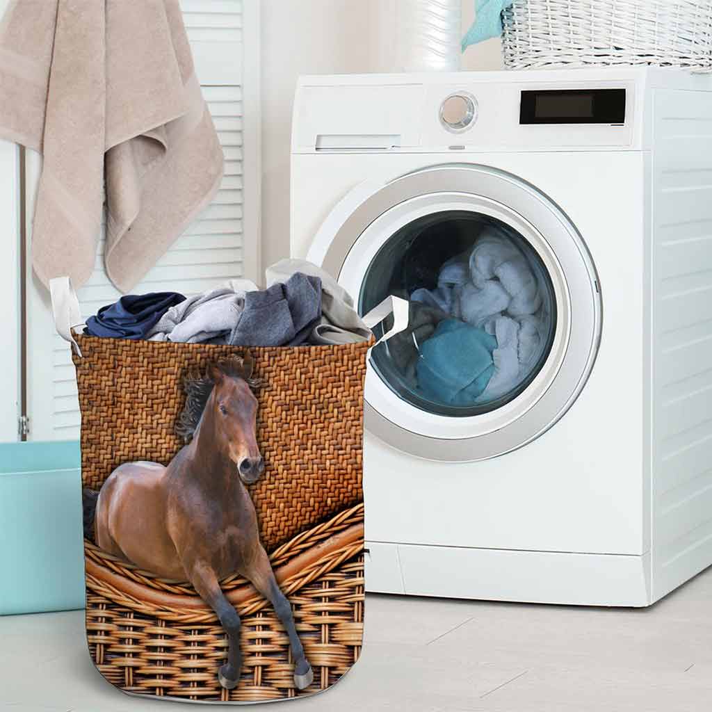 Love Horses Storage Basket 062021