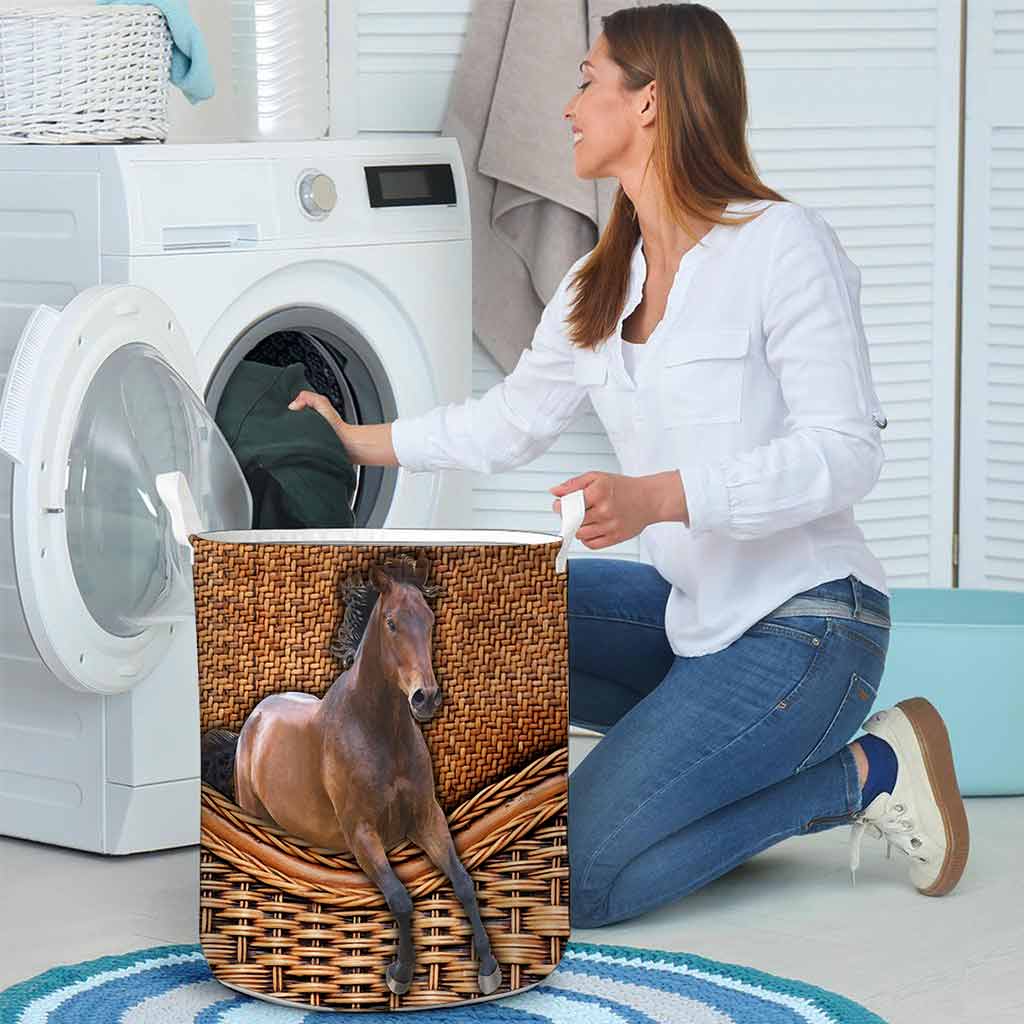 Love Horses Storage Basket 062021