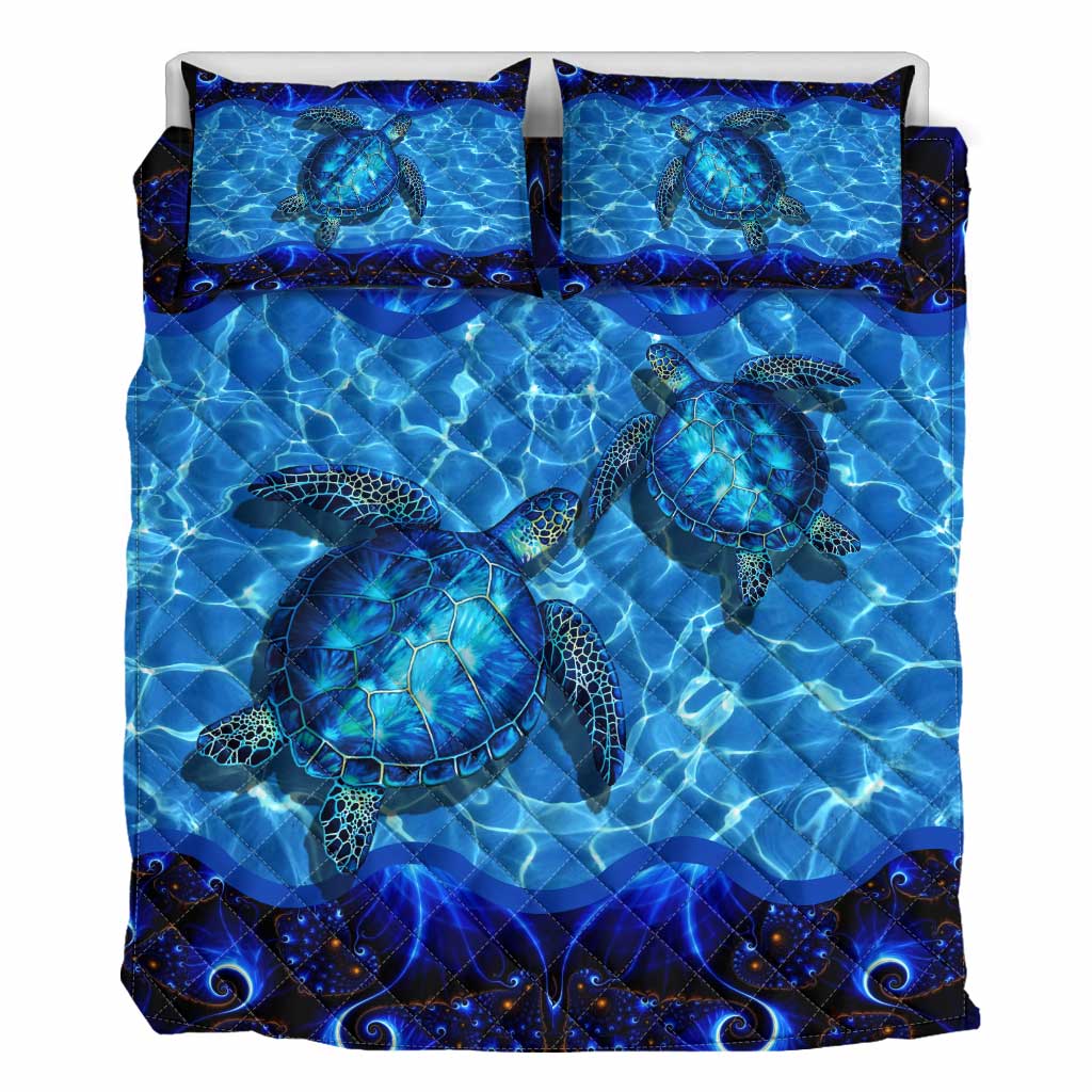 Love Turtles - Turtle Quilt Set 062021
