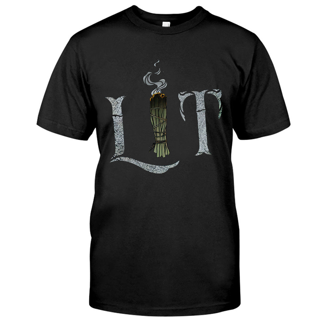 Lit Witch Sage - Witch T-shirt And Hoodie 082021