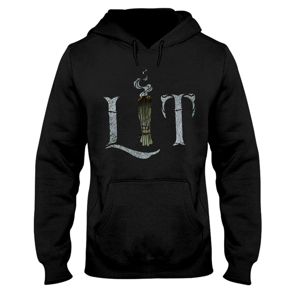 Lit Witch Sage - Witch T-shirt And Hoodie 082021