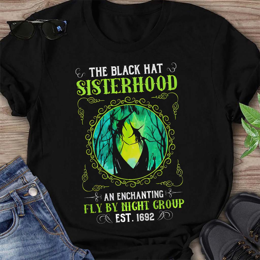 The Black Hat Sisterhood  - Witch T-shirt And Hoodie 082021