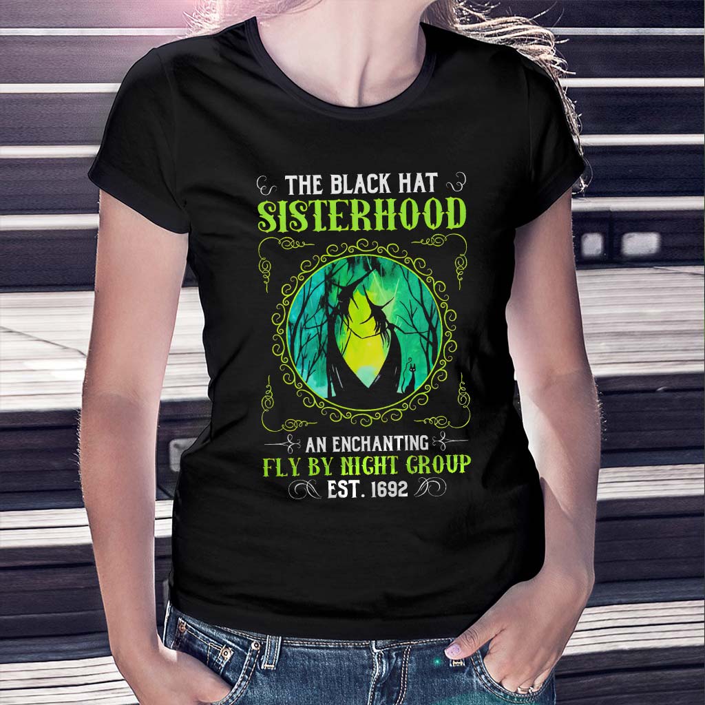 The Black Hat Sisterhood  - Witch T-shirt And Hoodie 082021