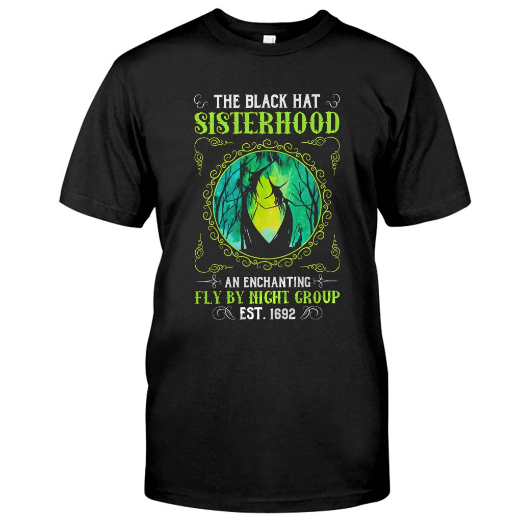 The Black Hat Sisterhood  - Witch T-shirt And Hoodie 082021