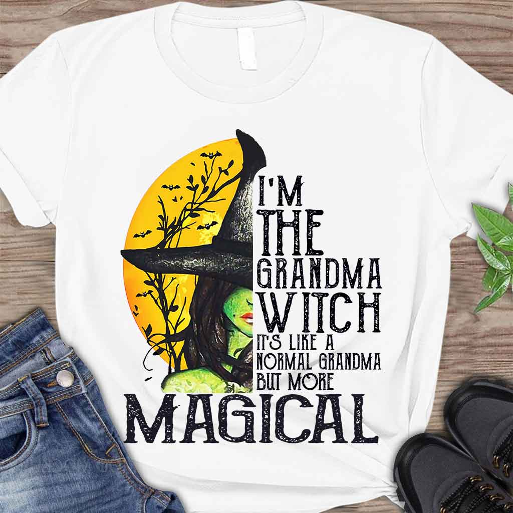 Grandma Witch T-shirt And Hoodie 082021