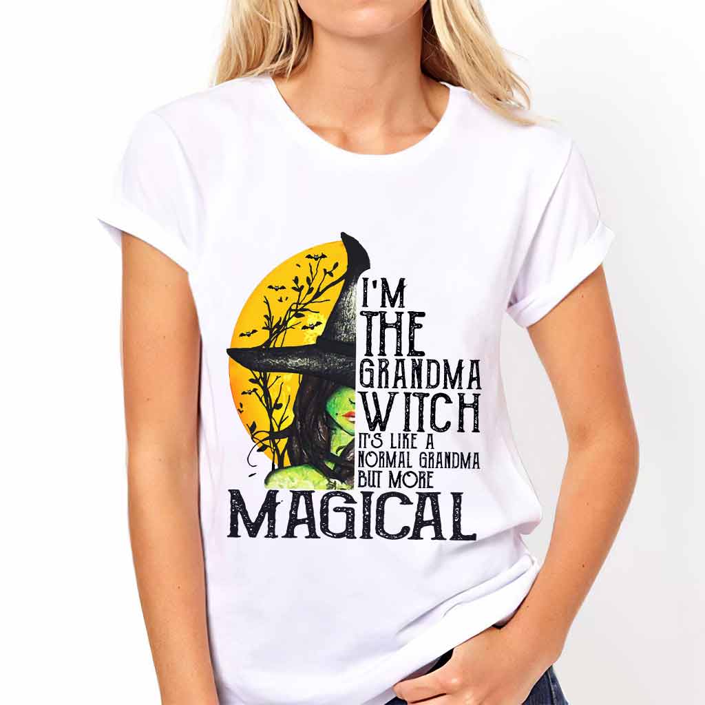 Grandma Witch T-shirt And Hoodie 082021
