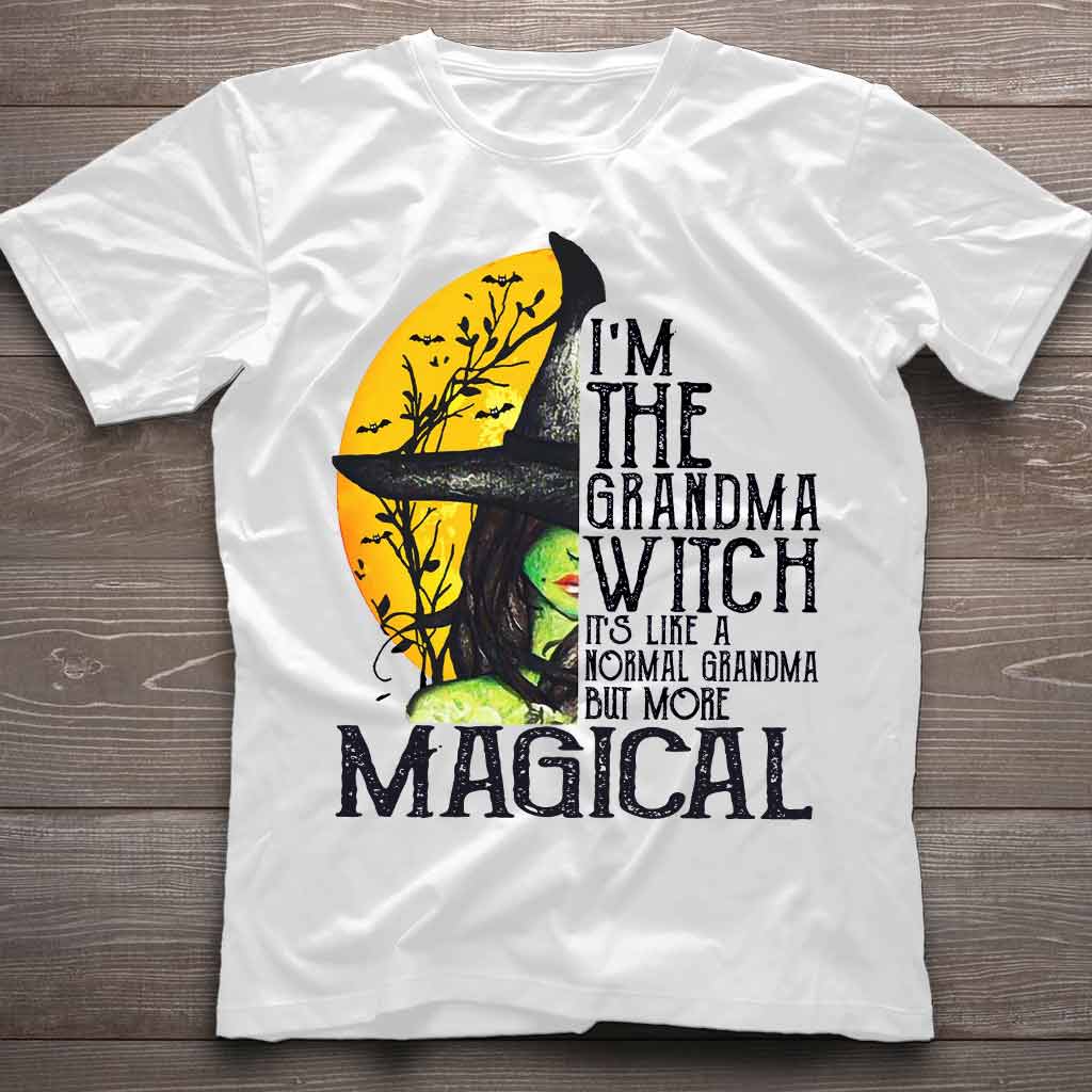 Grandma Witch T-shirt And Hoodie 082021