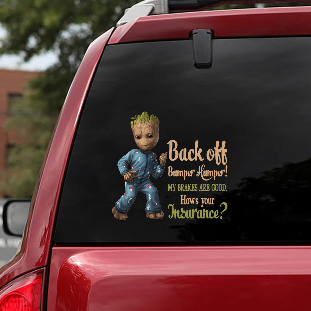 Back Off - Decal Full