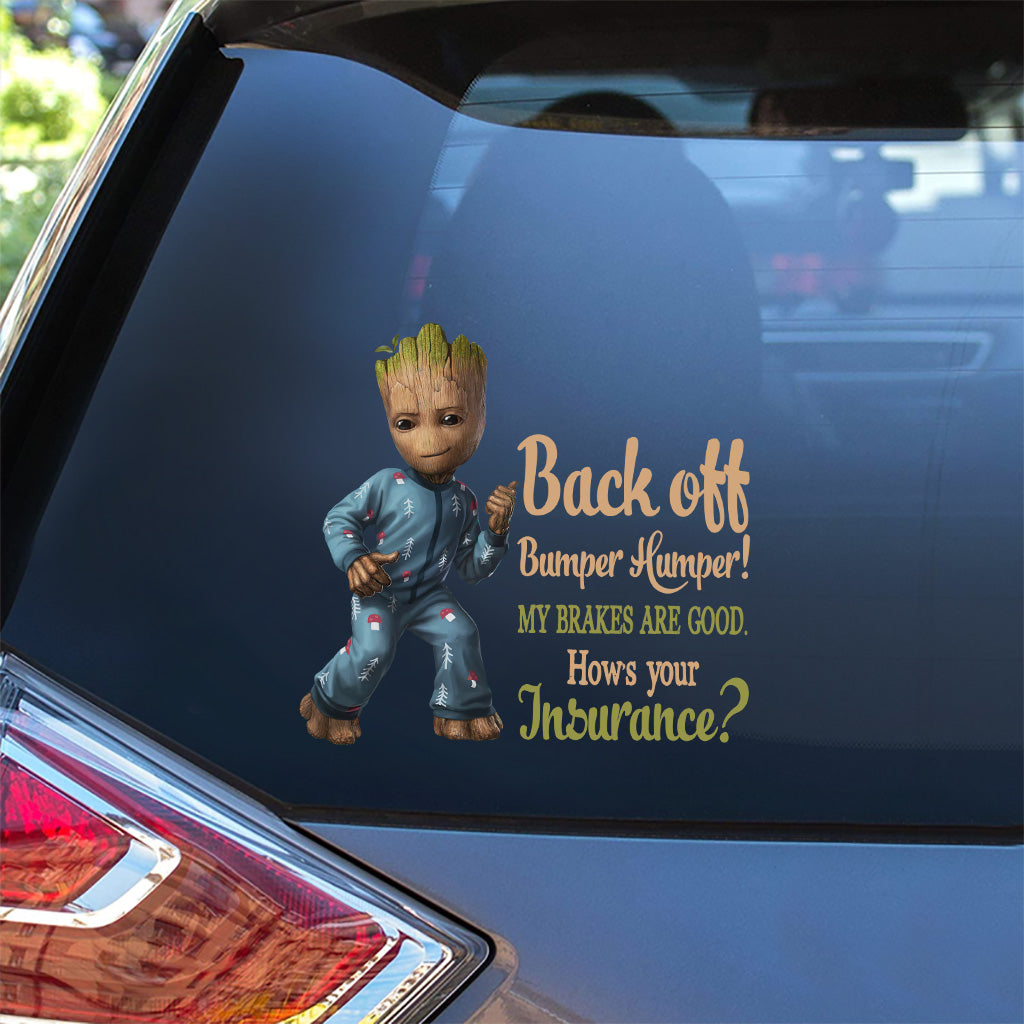 Back Off - Decal Full