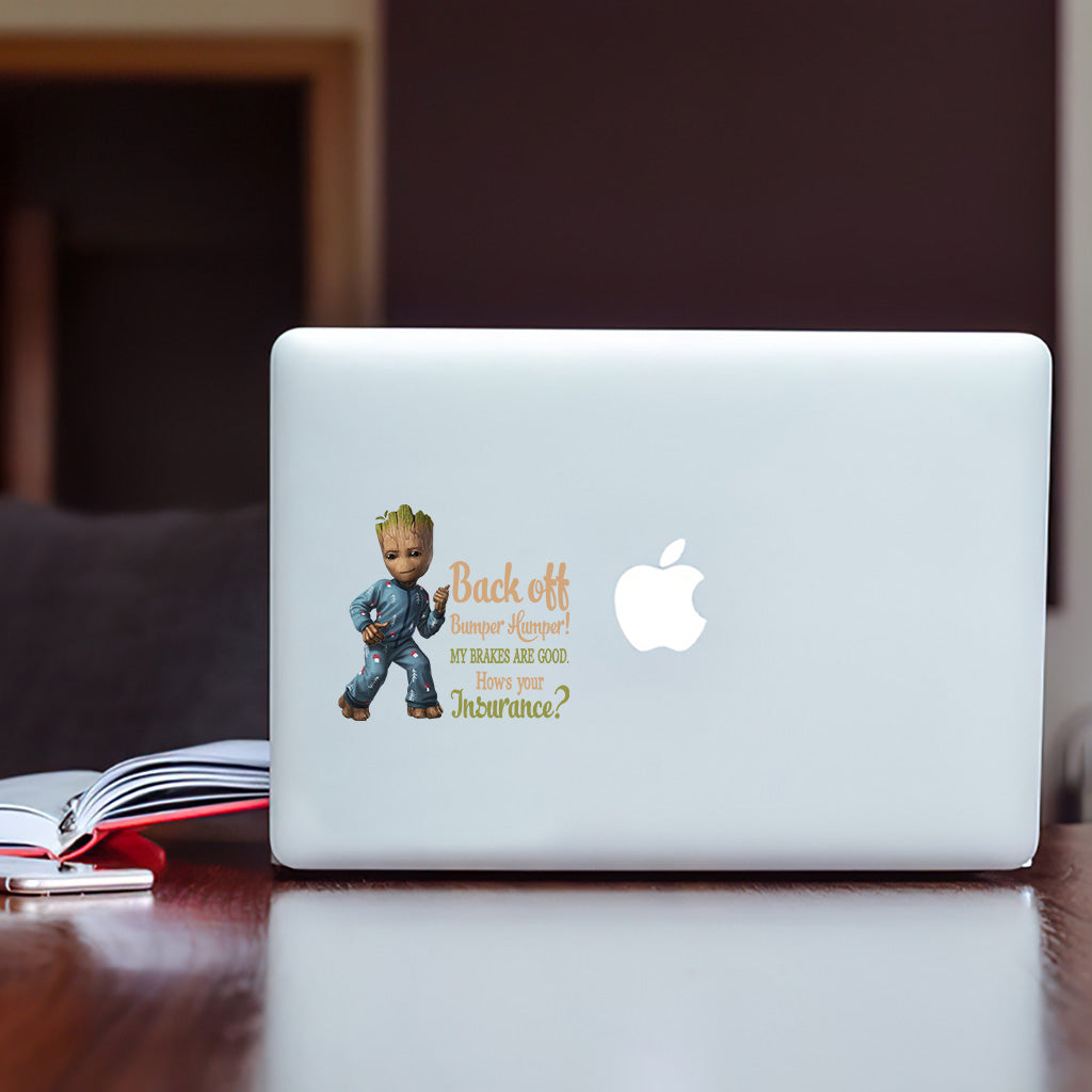 Back Off - Decal Full
