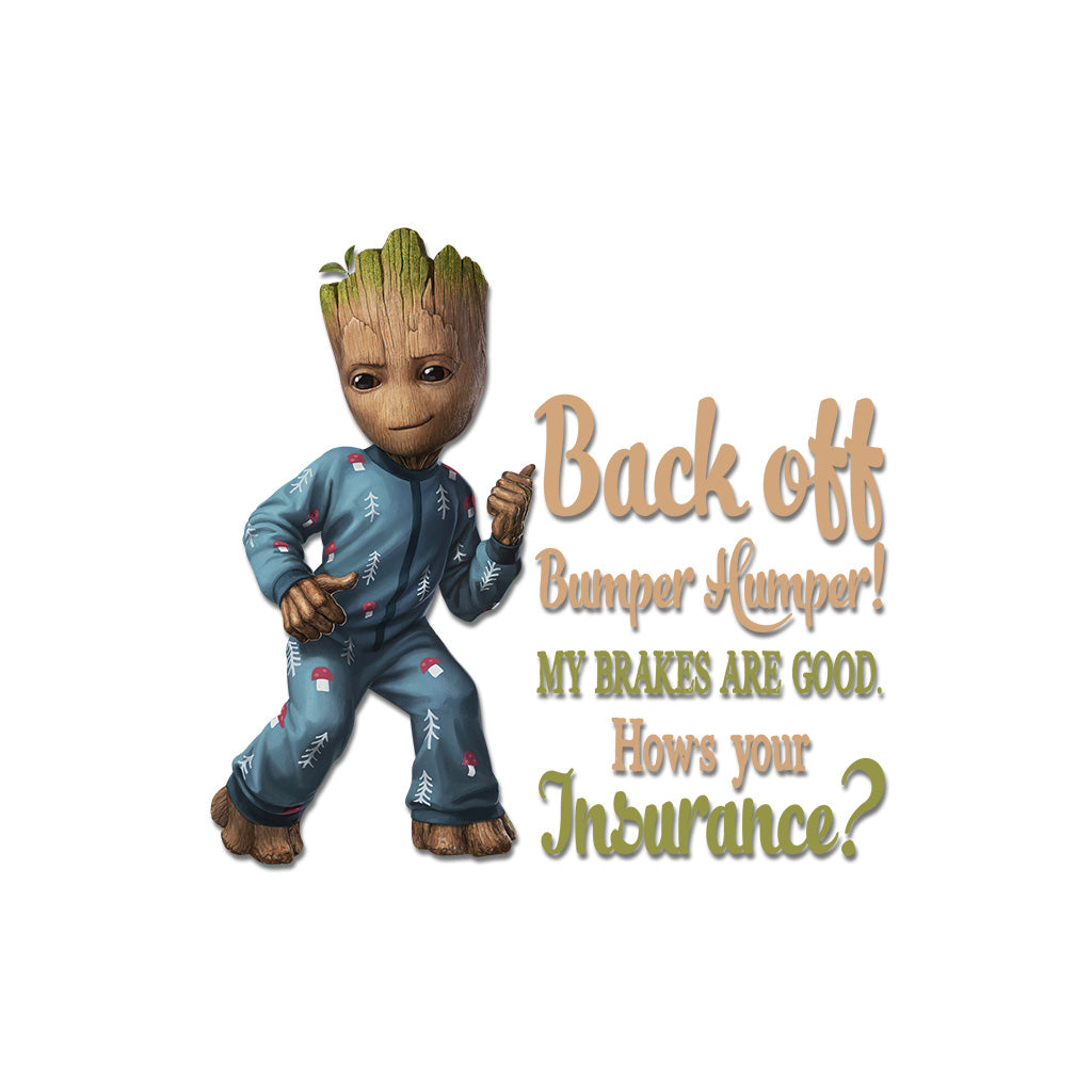 Back Off - Decal Full