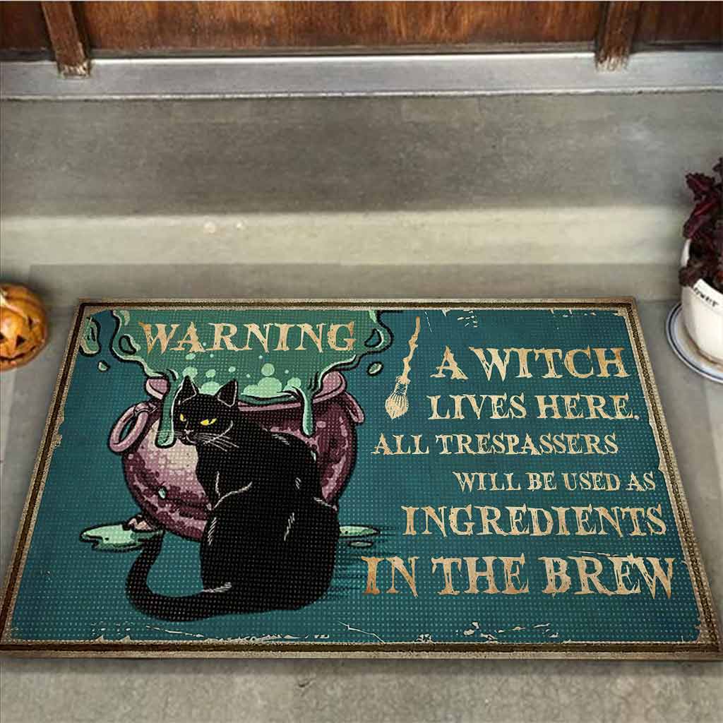Warning - Witch Doormat