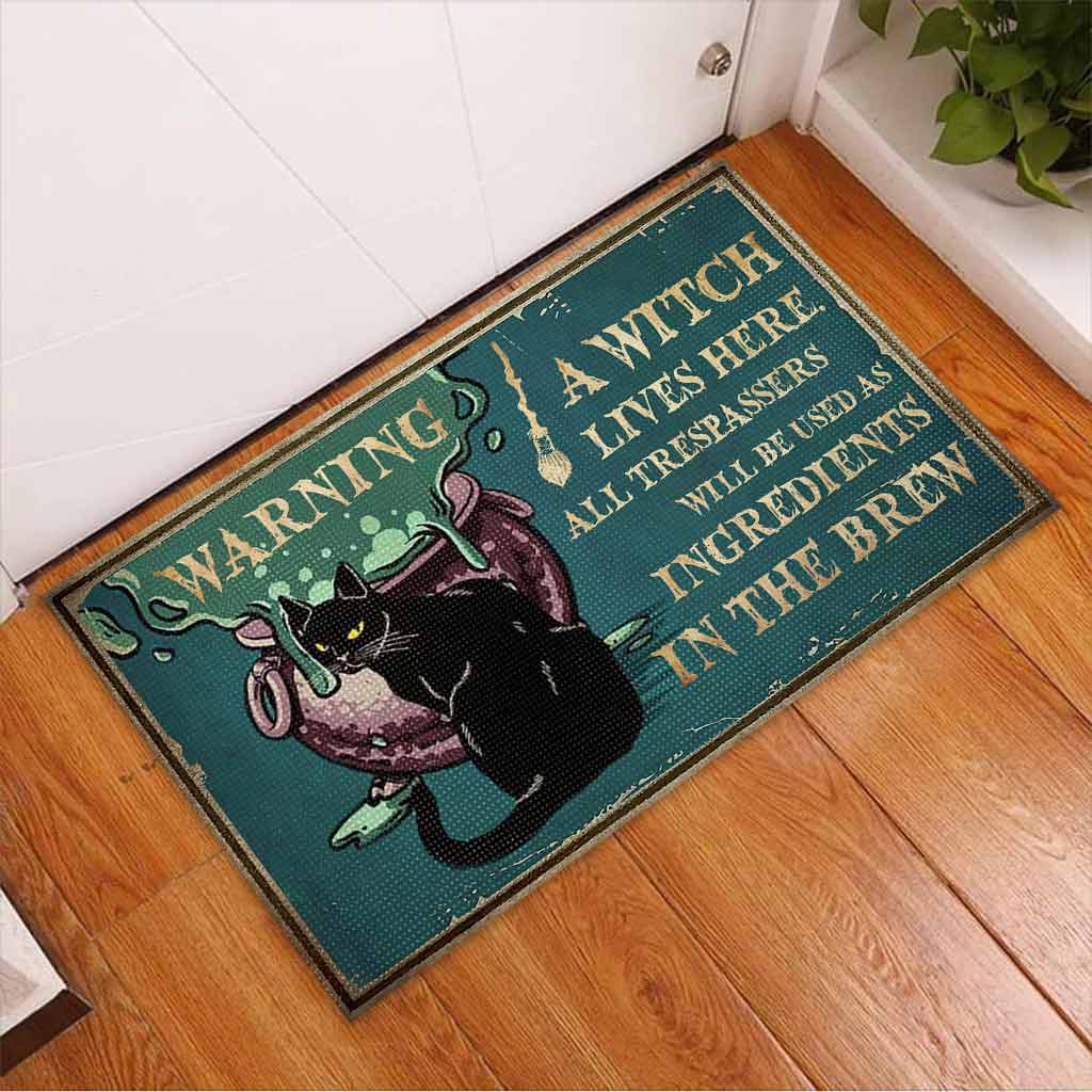 Warning - Witch Doormat