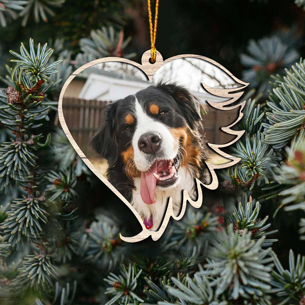 Your Paws Were Ready But Our Hearts Were Not - Personalized Christmas Dog Ornament (Printed On Both Sides)