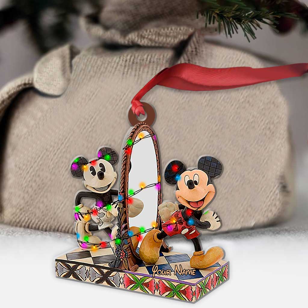The Revolution - Personalized Christmas Mouse Ornament (Printed On Both Sides)