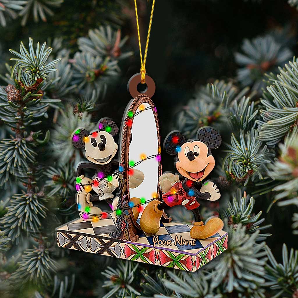 The Revolution - Personalized Christmas Mouse Ornament (Printed On Both Sides)