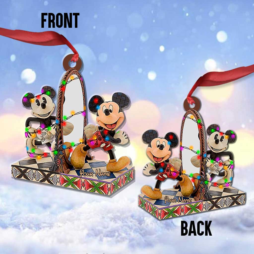 The Revolution - Personalized Christmas Mouse Ornament (Printed On Both Sides)