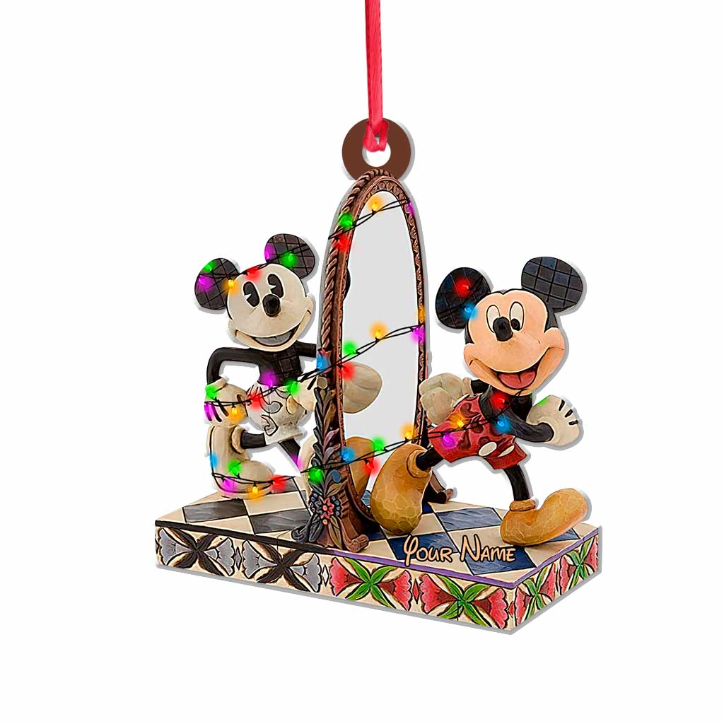 The Revolution - Personalized Christmas Mouse Ornament (Printed On Both Sides)