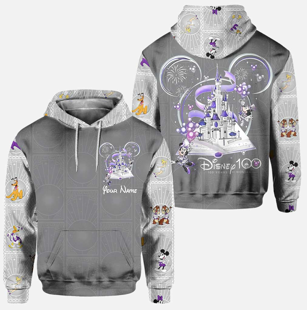 100 Years Of Wonder - Personalized Mouse Hoodie and Leggings