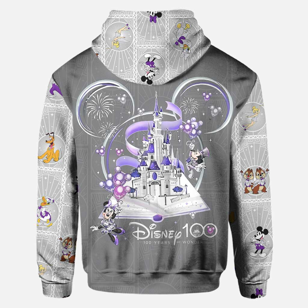 100 Years Of Wonder - Personalized Mouse Hoodie and Leggings