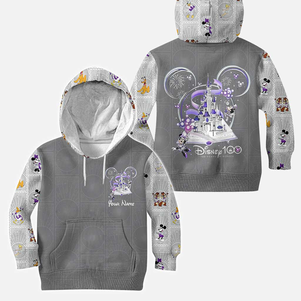 100 Years Of Wonder - Personalized Mouse Hoodie and Leggings