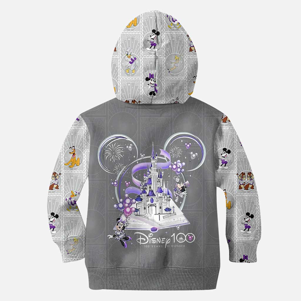 100 Years Of Wonder - Personalized Mouse Hoodie and Leggings