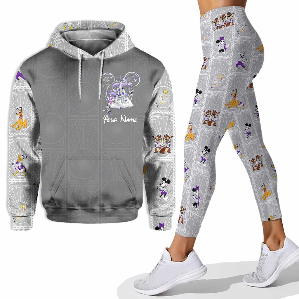 100 Years Of Wonder - Personalized Mouse Hoodie and Leggings