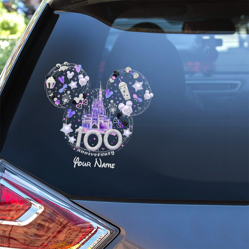 100 Years Of Wonder - Personalized Mouse Decal Full