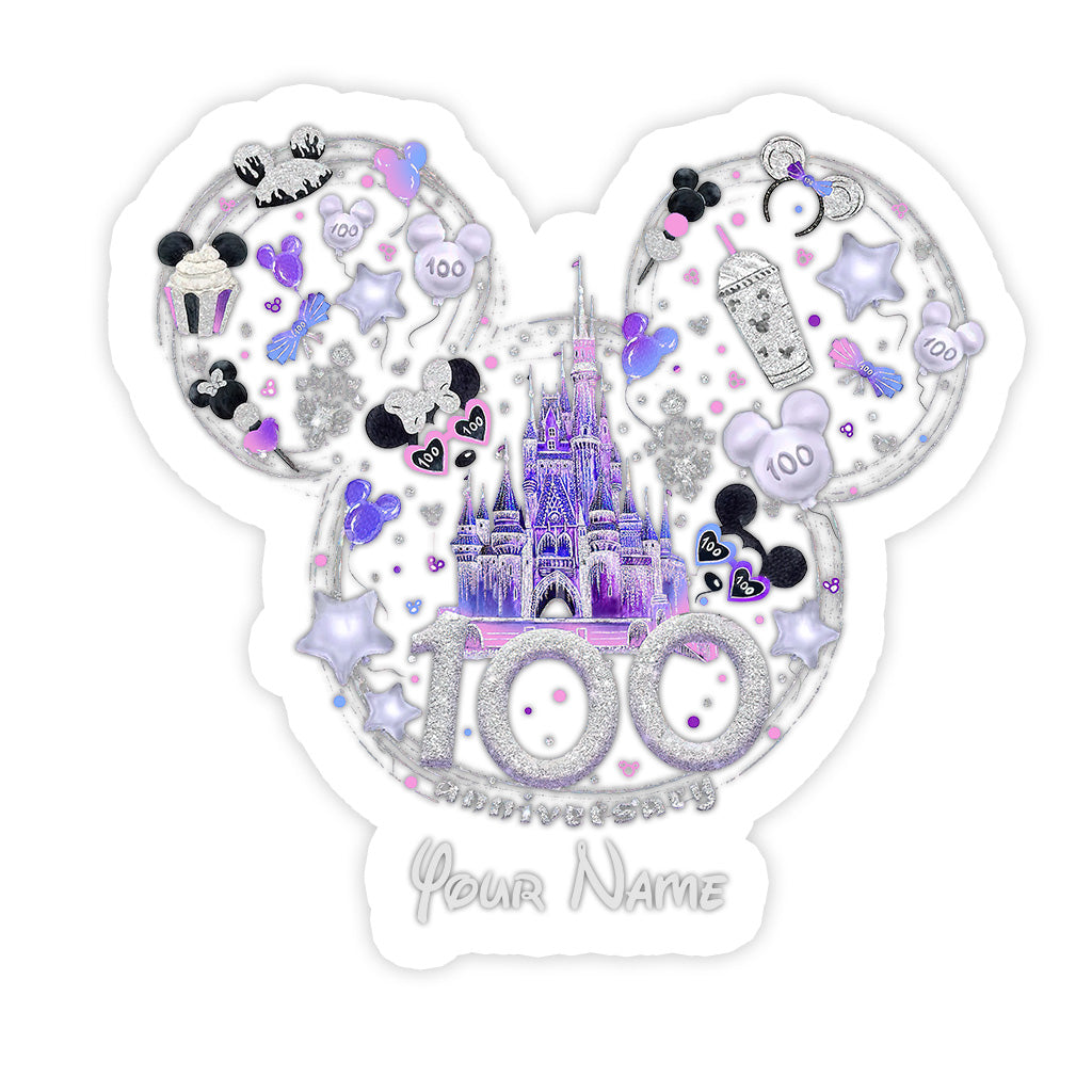 100 Years Of Wonder - Personalized Mouse Decal Full