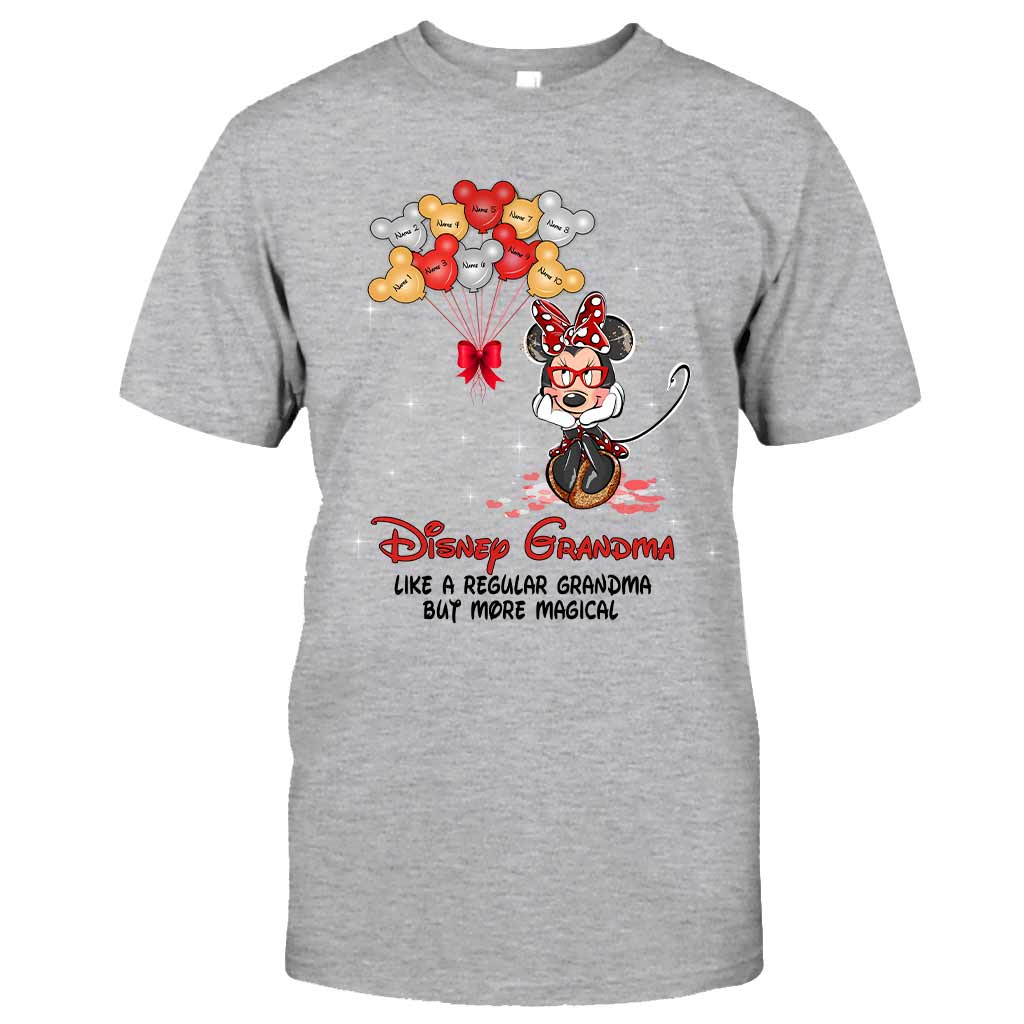 Magical Grandma - Personalized Mouse T-shirt and Hoodie