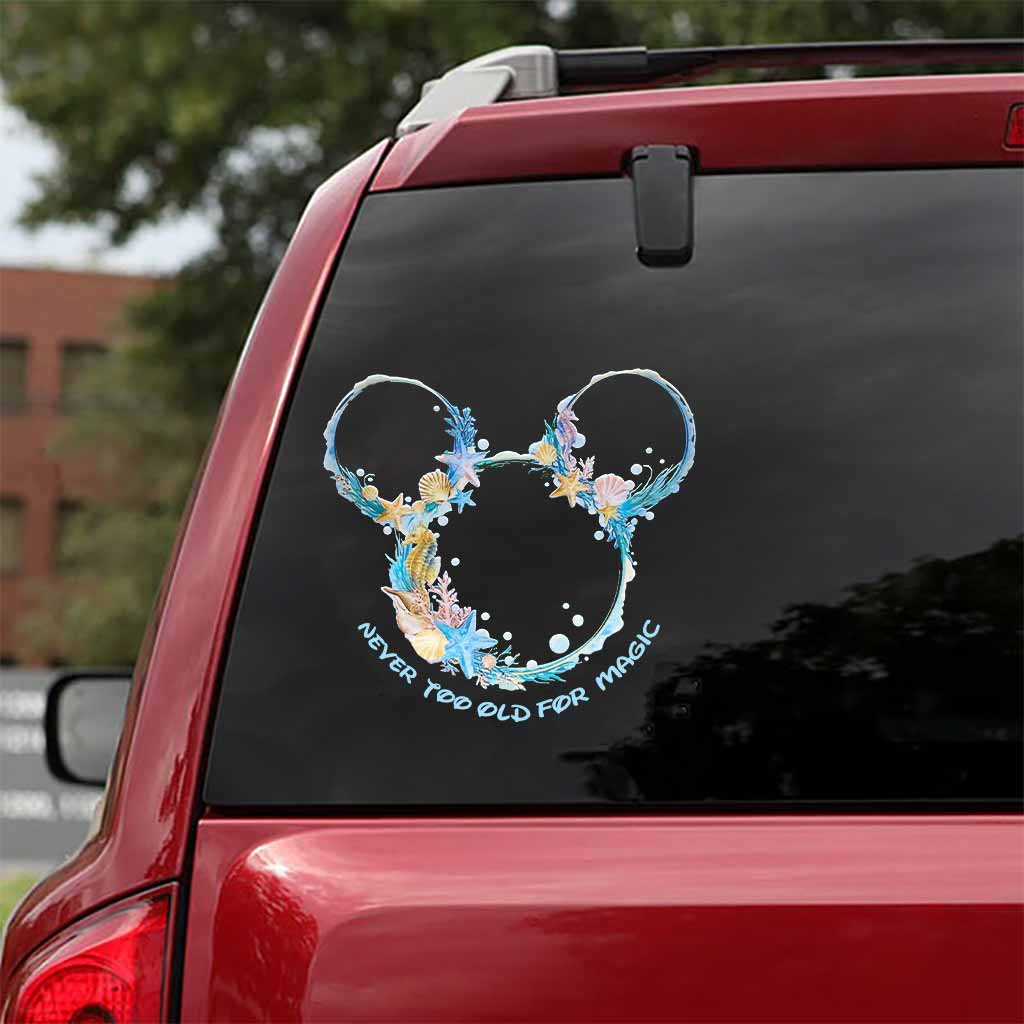 Never Too Old For Magic - Mouse Decal Full