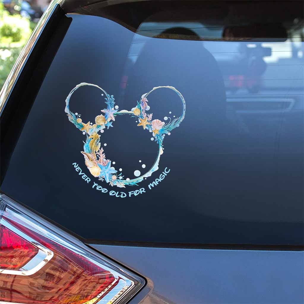 Never Too Old For Magic - Mouse Decal Full