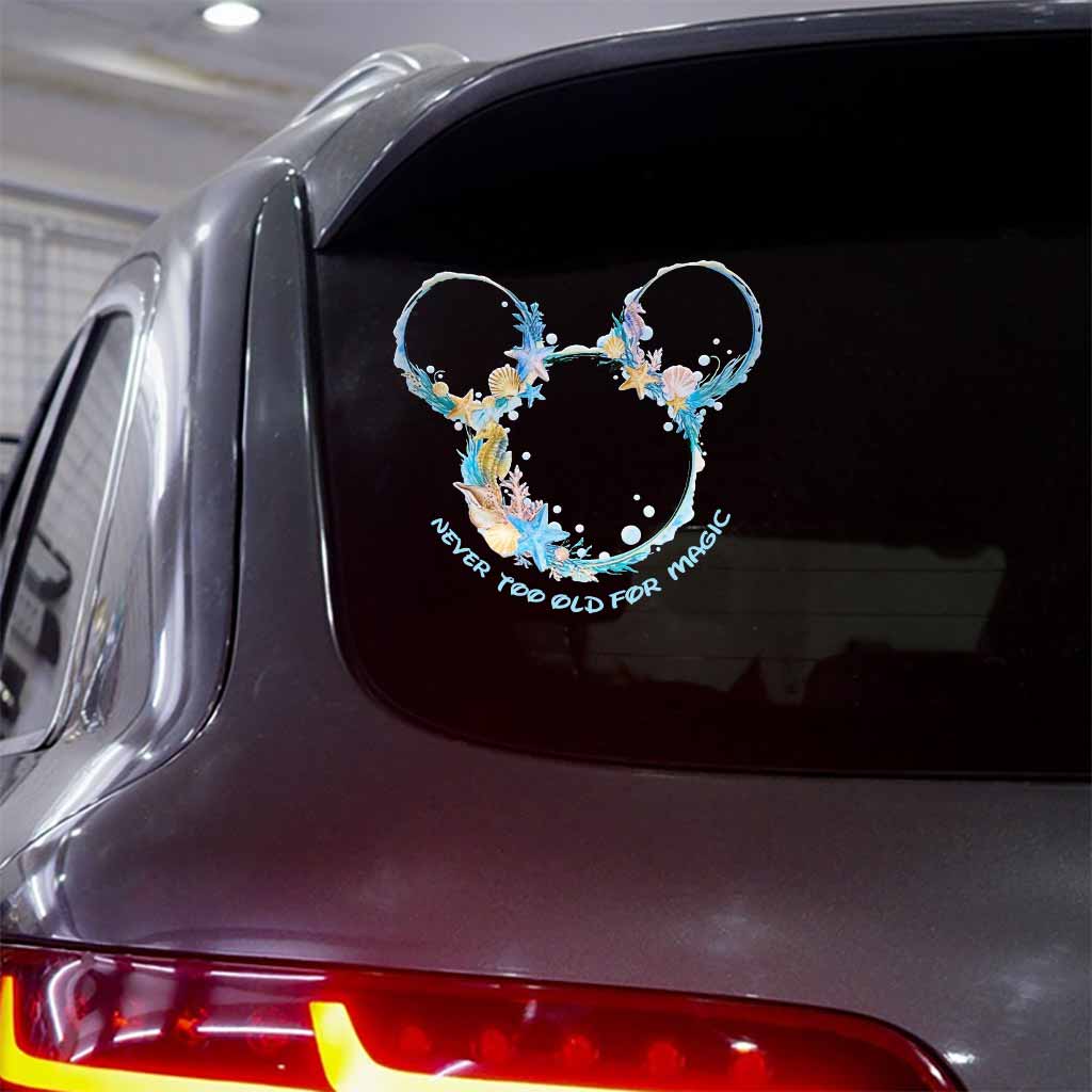 Never Too Old For Magic - Mouse Decal Full
