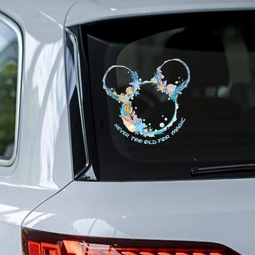 Never Too Old For Magic - Mouse Decal Full