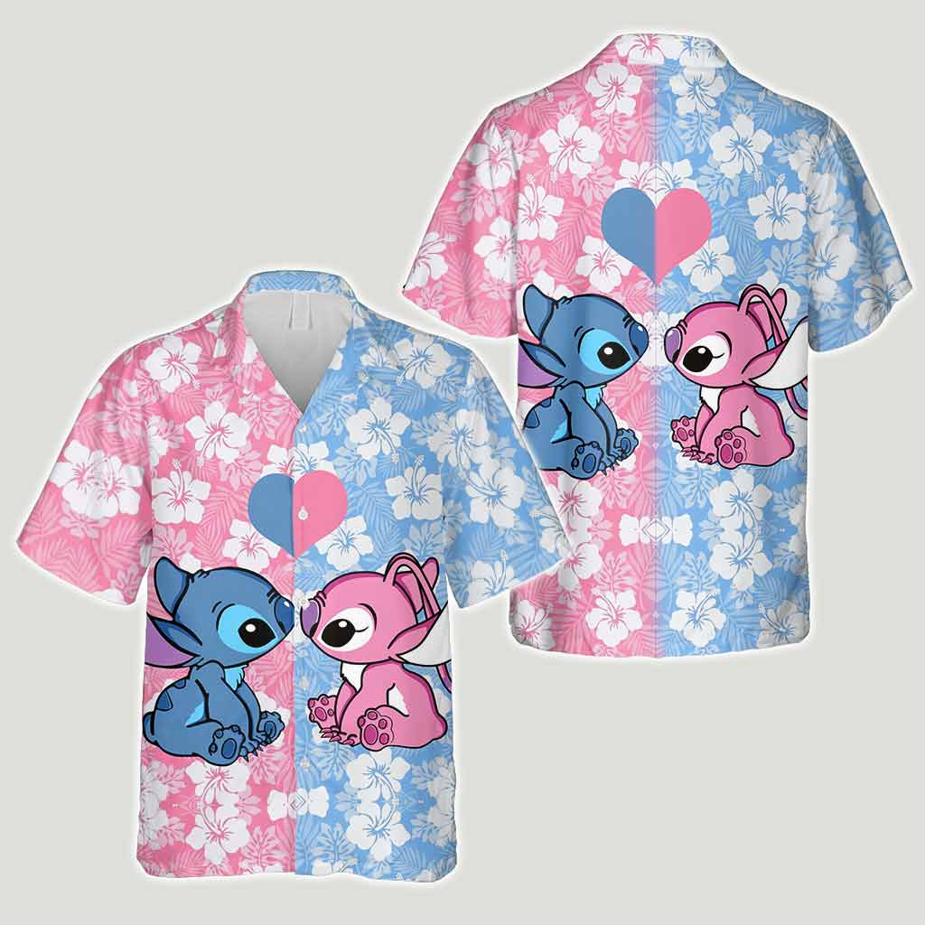 Aloha Hawaiian - Couple Ohana Hawaiian Shirt