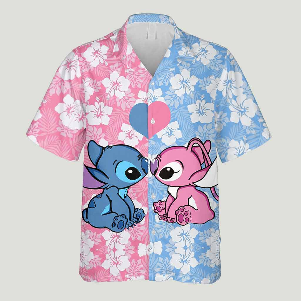 Aloha Hawaiian - Couple Ohana Hawaiian Shirt