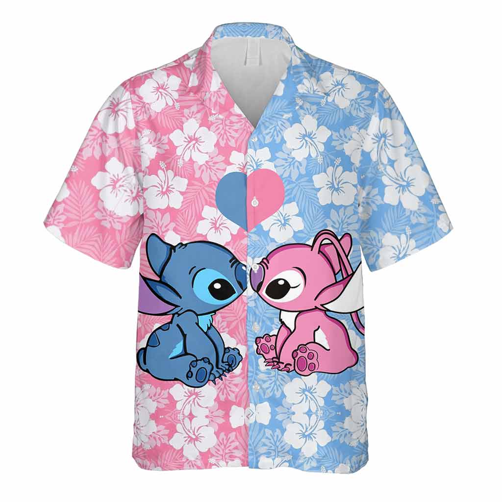 Aloha Hawaiian - Couple Ohana Hawaiian Shirt