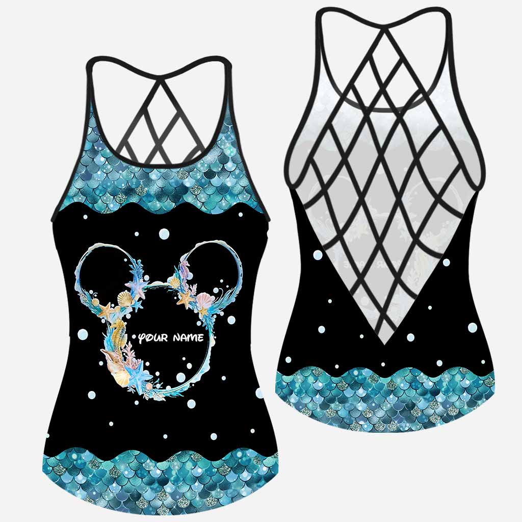 Never Too Old For Magic - Personalized Mouse Cross Tank Top