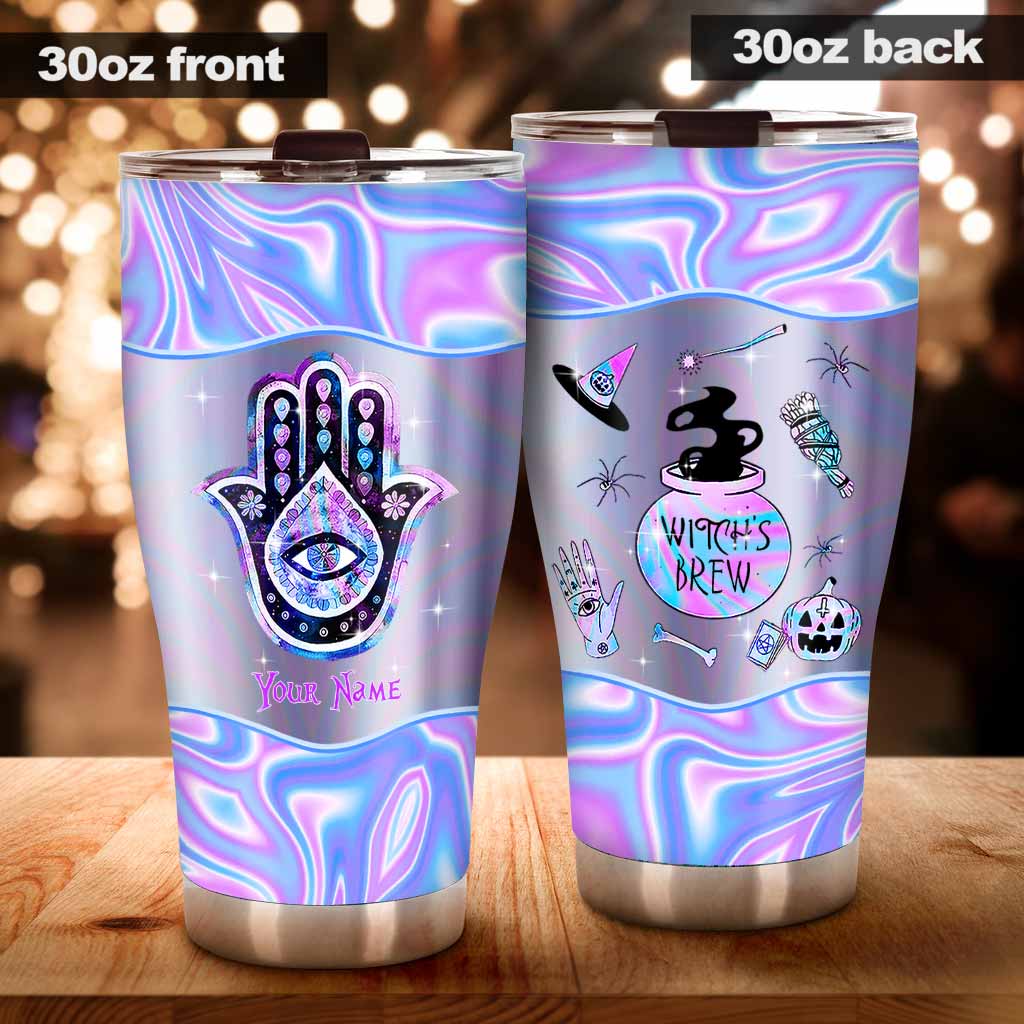 Witch Brew Halloween Personalized Tumbler