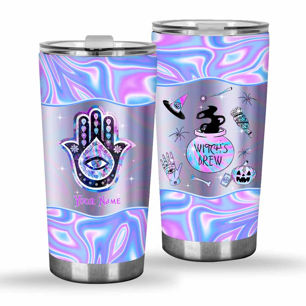 Witch Brew Halloween Personalized Tumbler