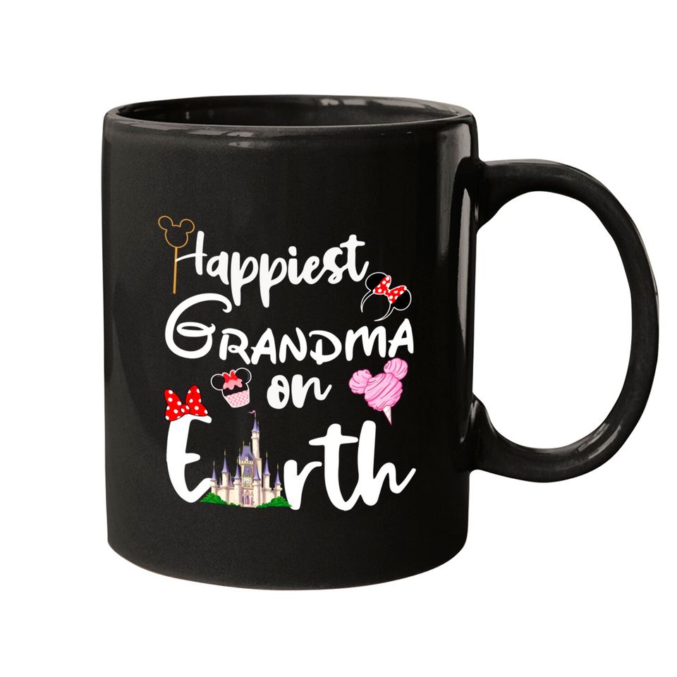 Happiest Grandma On Earth Mouse Mug 0224