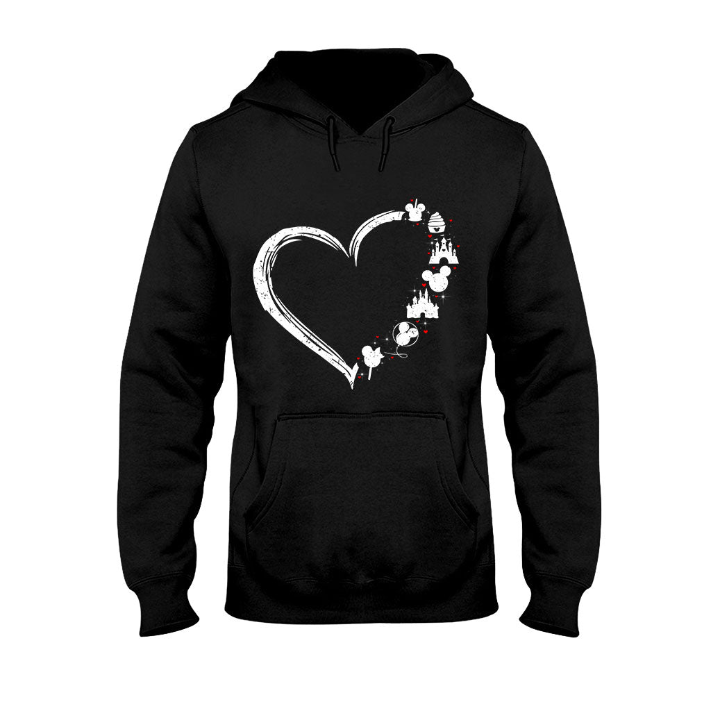 Heart - Mouse T-shirt and Hoodie