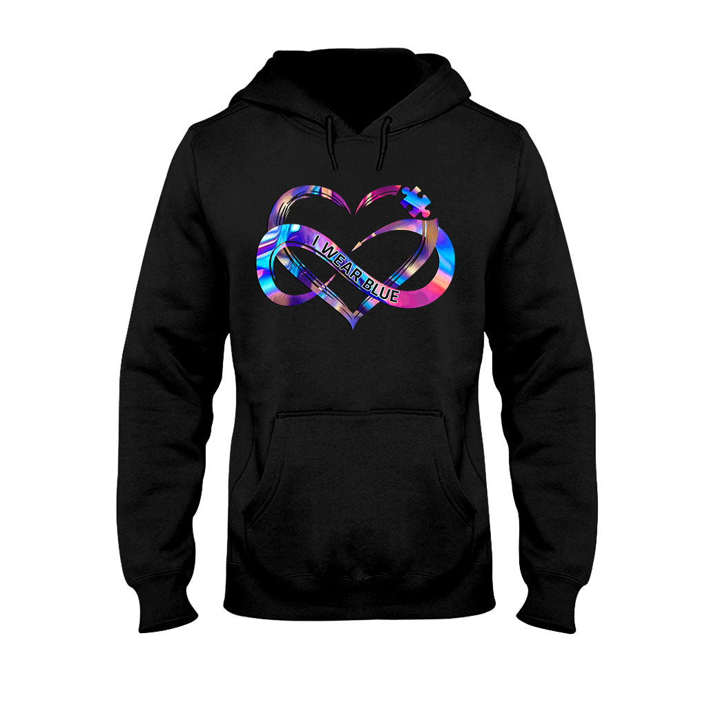 I Wear Blue - Autism Awareness Personalized T-shirt And Hoodie