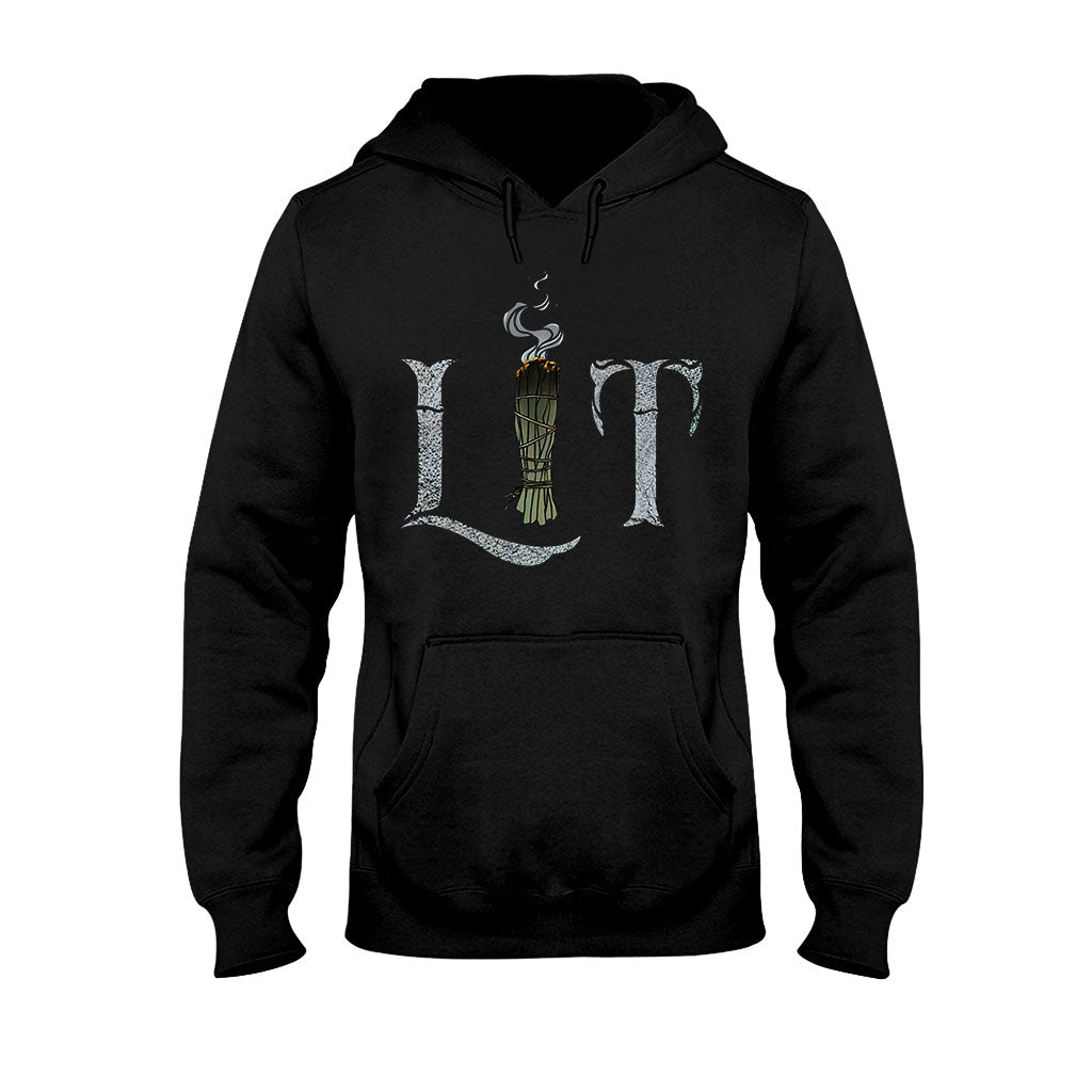 Lit Witch Sage - Witch T-shirt And Hoodie 082021